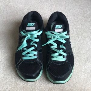 Nike Air tennis shoes.